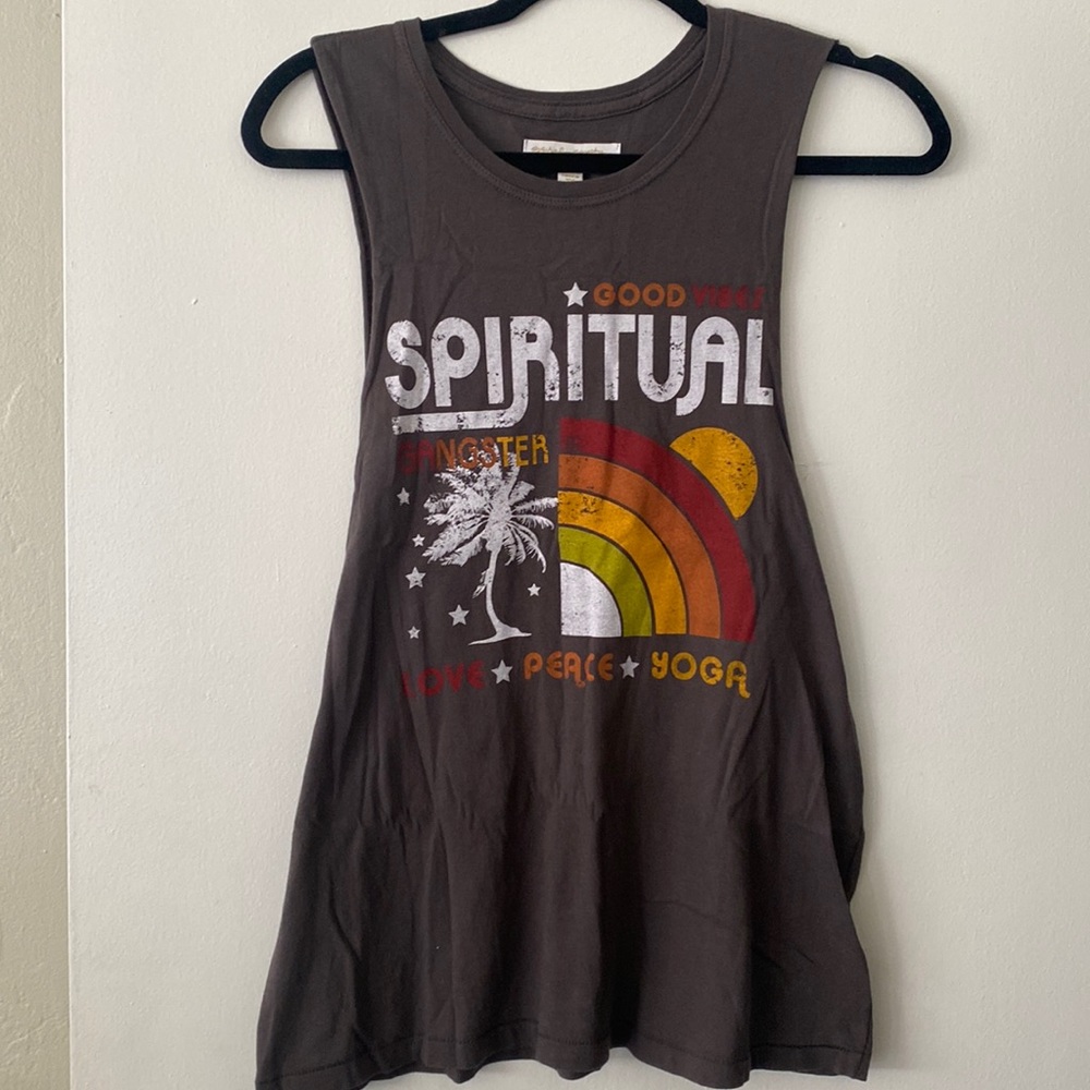 Brand new with tags Spiritual gangster tank